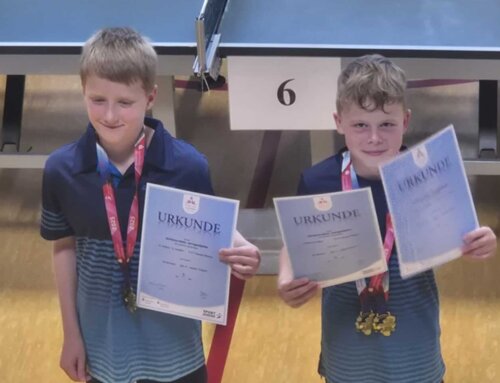 4 Medaillen bei den Kinder- und Jugendspielen des Landkreises im Tischtennis
